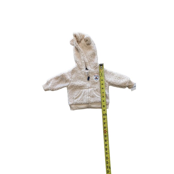 Carters - EXPERT River Guide Fuzzy hoodie with ears 3months - Picture 5 of 7